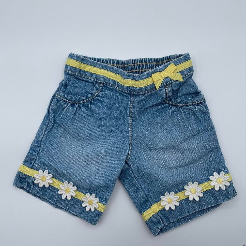 Gymboree Women's Blue and Yellow Shorts